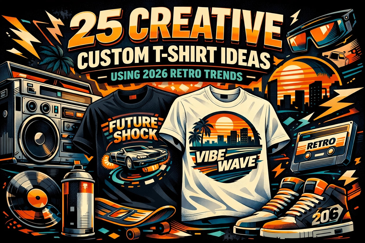 25 Creative Custom T-Shirt Ideas Using 2026 Retro Trends – inkedmesh