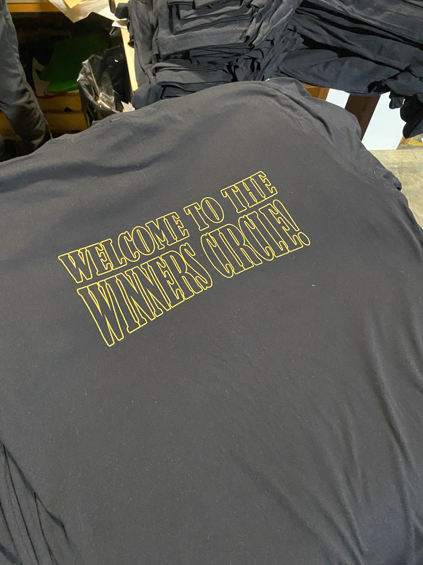 The Wealth Academy - Winners Circle T-shirt (Comes with Flag)