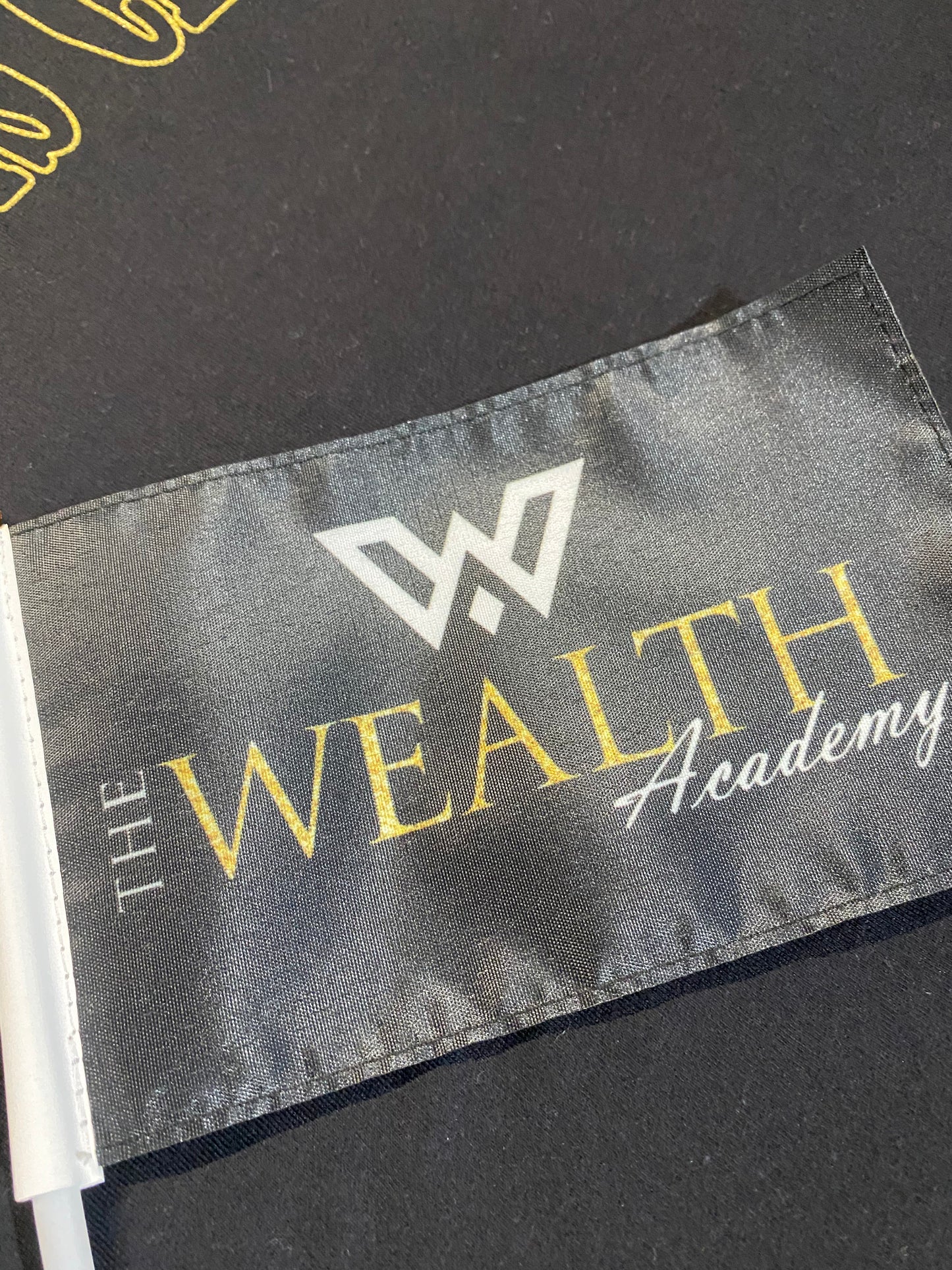 The Wealth Academy - Winners Circle T-shirt (Comes with Flag)