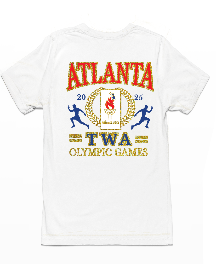 The Wealth Academy - Gear Up for Greatness: TWA Olympic-Style T-Shirt – Atlanta 2025 Edition