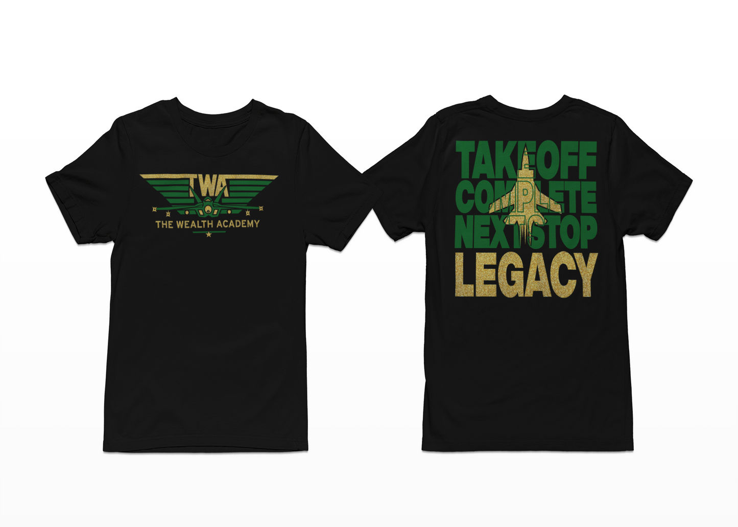 TWA “Takeoff Complete” Tee – Legacy Edition by The Wealth Academy