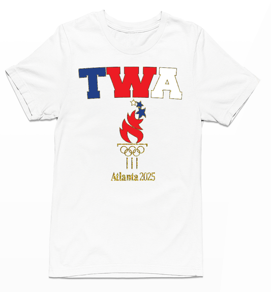 The Wealth Academy - Gear Up for Greatness: TWA Olympic-Style T-Shirt – Atlanta 2025 Edition