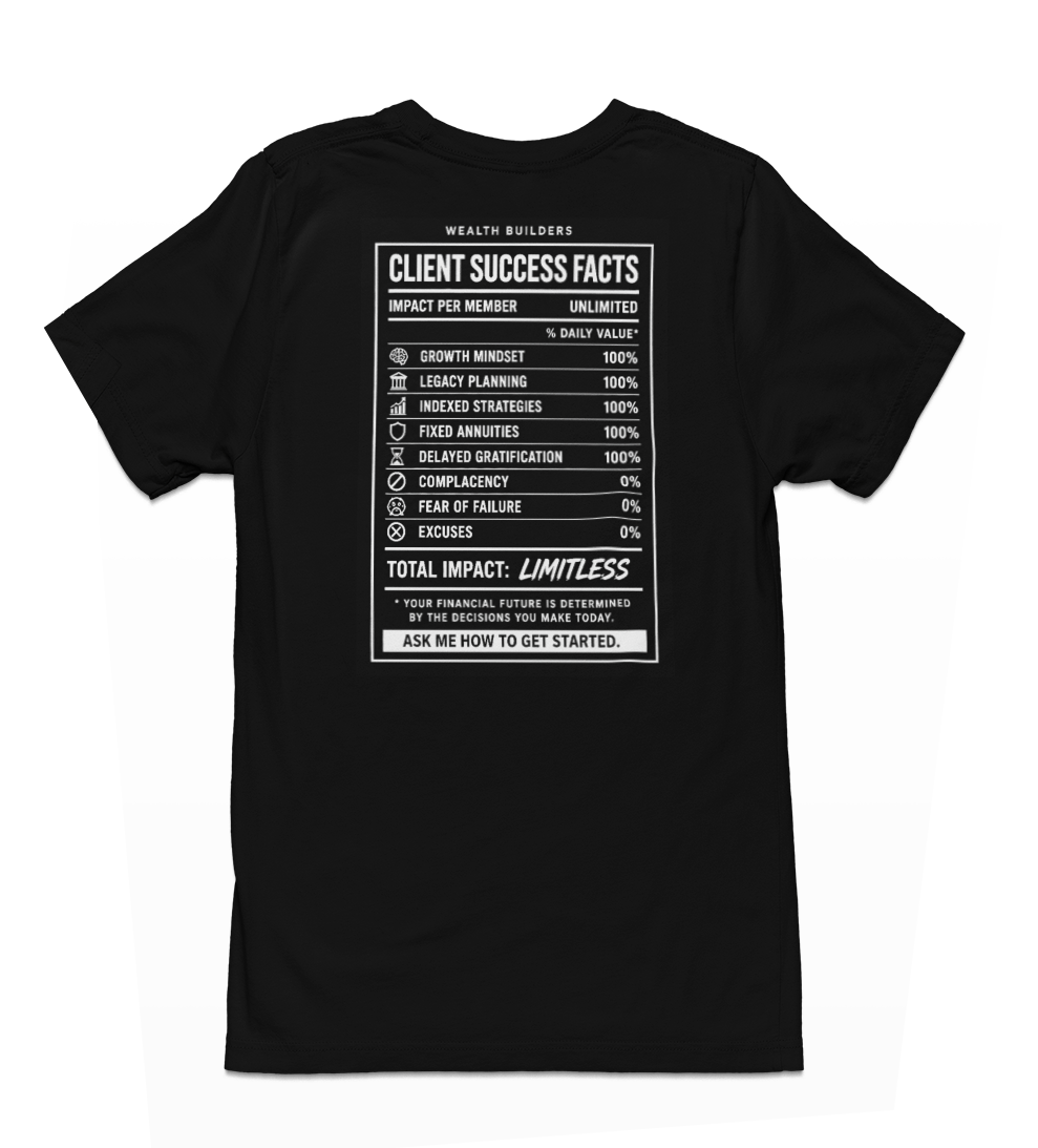 Generational Wealth Starts With Me | TWA Lights Out 2026 Team Tee